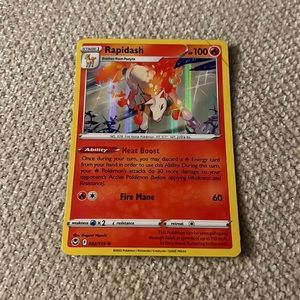 Rapidash Pokémon Card